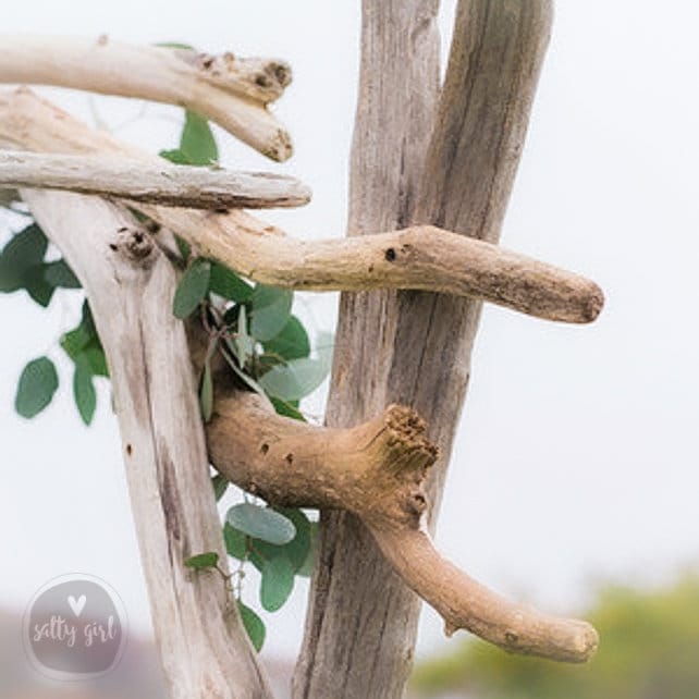 Driftwood Wedding Arch | Arbor -Wedding Chuppah - Beach Wedding - Wedding Ceremony Arbor - Gazebo - Wedding Canopy