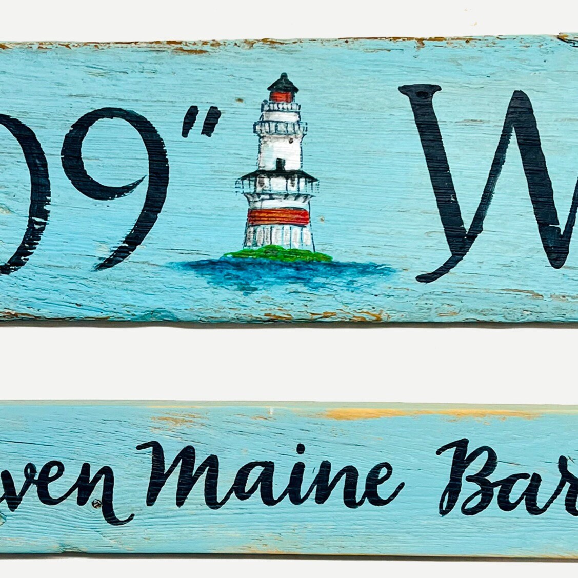 6 Destination Arrows Hand painted Wood Directional Signs 24 x 3 1/2 Custom Colors Wording for Sign Post Beach selling Backyard Business Mileage